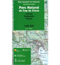Hiking Maps Spain Espais Naturals Protegits 48 Katalonien - Parc Natural de Cap de Creus 1:25.000 Institut Cartogràfic i Geològic de Catalunya