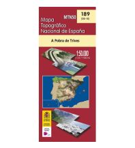 Wanderkarten Spanien CNIG-Karte MTN50 189, A Pobra de Trives 1:50.000 CNIG