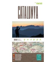 Road Maps Spain Editorial Alpina Übersichtskarte Catalunya/Katalonien 1:300.000 Editorial Alpina
