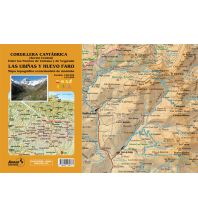 Skitourenkarten Adrados-Wanderkarte Las Ubiñas y Huevo Faro 1:50.000 Adrados