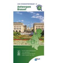 Radkarten Belgien ANWB Fietsknooppuntenkaart 25, Antwerpen, Brüssel 1:100.000 ANWB