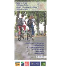 Radkarten Belgien Fietsen in België / La Belgique à vélo 1:250.00 Institut Geographique National Belgique