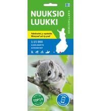 Hiking Maps Scandinavia Karttakeskus Outdoor Map Nuuksio, Luukki 1:15.000 Karttakeskus Oy