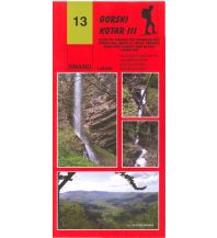 Wanderkarten Kroatien Smand-Wanderkarte 13, Gorski Kotar III 1:30.000 Smand