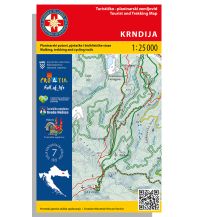 Wanderkarten Kroatien HGSS-Wanderkarte Krndija 1:25.000 HGSS