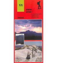 Wanderkarten Kroatien Smand-Wanderkarte 11, Gorski Kotar 1, 1:30.000 Smand