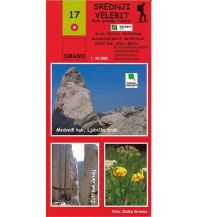Wanderkarten Kroatien Smand-Wanderkarte 17, Srednji Velebit/Mittlerer Velebit 1:30.000 Smand