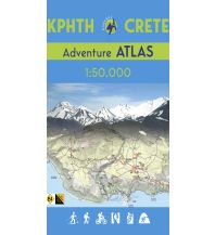 Hiking Maps Crete Anavasi Adventure Atlas Crete/Kreta 1:50.000 Anavasi
