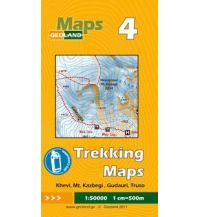 Wanderkarten Georgien Geoland Trekking Map 4, Khevi, Mt. Kazbegi/Kasbek, Gudauri, Truso 1:50.000 Geoland