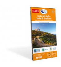 Mountainbike Touring / Mountainbike Maps 4Land-Karte 212, Isola del Giglio e Isola di Giannutri 1:15.000 4Land