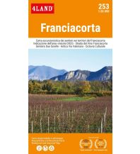 Hiking Maps Italy 4Land-Karte 253, Franciacorta 1:25.000 4Land