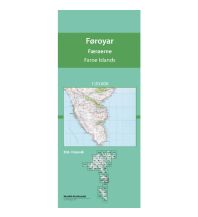 Hiking Maps Denmark + Faroe Islands Topografiskt kort Føroyar/Färöer 506, Húsavík 1:20.000 Kort & Matrikelstyrelsen