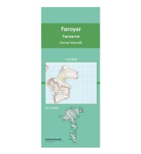 Hiking Maps Denmark + Faroe Islands Topografiskt kort Føroyar/Färöer 712, Svínoy 1:20.000 Kort & Matrikelstyrelsen