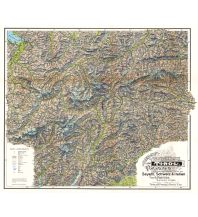 Nachdrucke historischer Karten f&b Reprint 1901 Reise-Wanderkarte von Tirol-Vorarlberg 1:350.000 Freytag & Berndt - Archiv