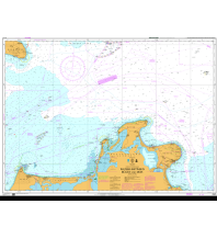 Seekarten Deutschland British Admiralty Seekarte 2945, Waters between Rügen and Mön 1:100.000 The UK Hydrographic Office
