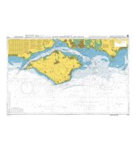 Seekarten Britische Inseln British Admiralty Seekarte 2045, Outer Approaches to the Solent 1:75.000 The UK Hydrographic Office